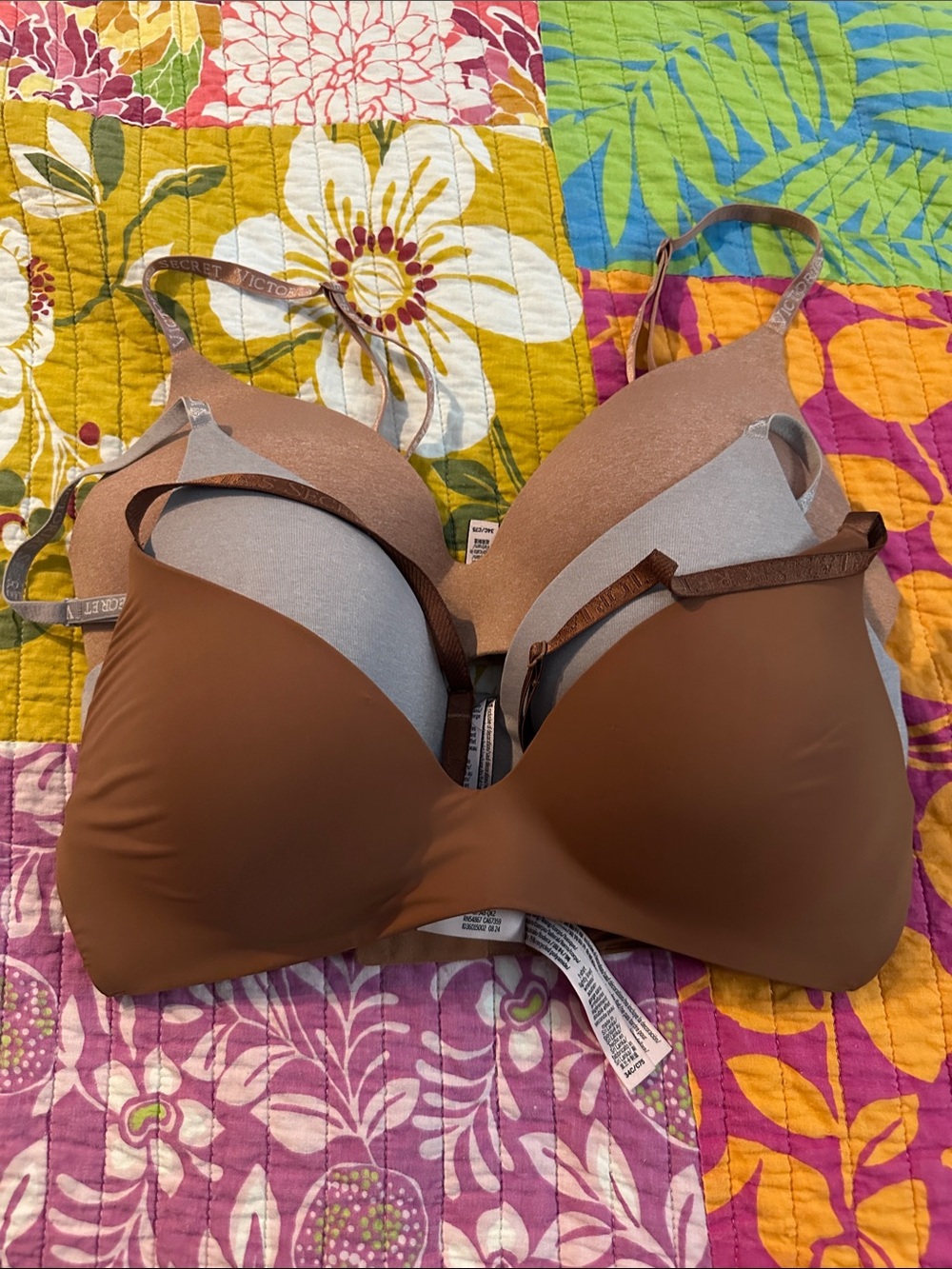 Victoria's Secret Smooth Molded T-Shirt Bra - Brown